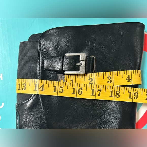 Baretraps Carmen Black Knee-High Boots | Size 6 | Vegan Leather | New With Box - Picture 11 of 13